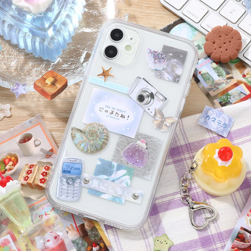 Mr. Paper 2Style 30Pcs/bag Japanese Food Sticker Book DIY Handbook Scrapbook Photo Frame Envelope Phone Case