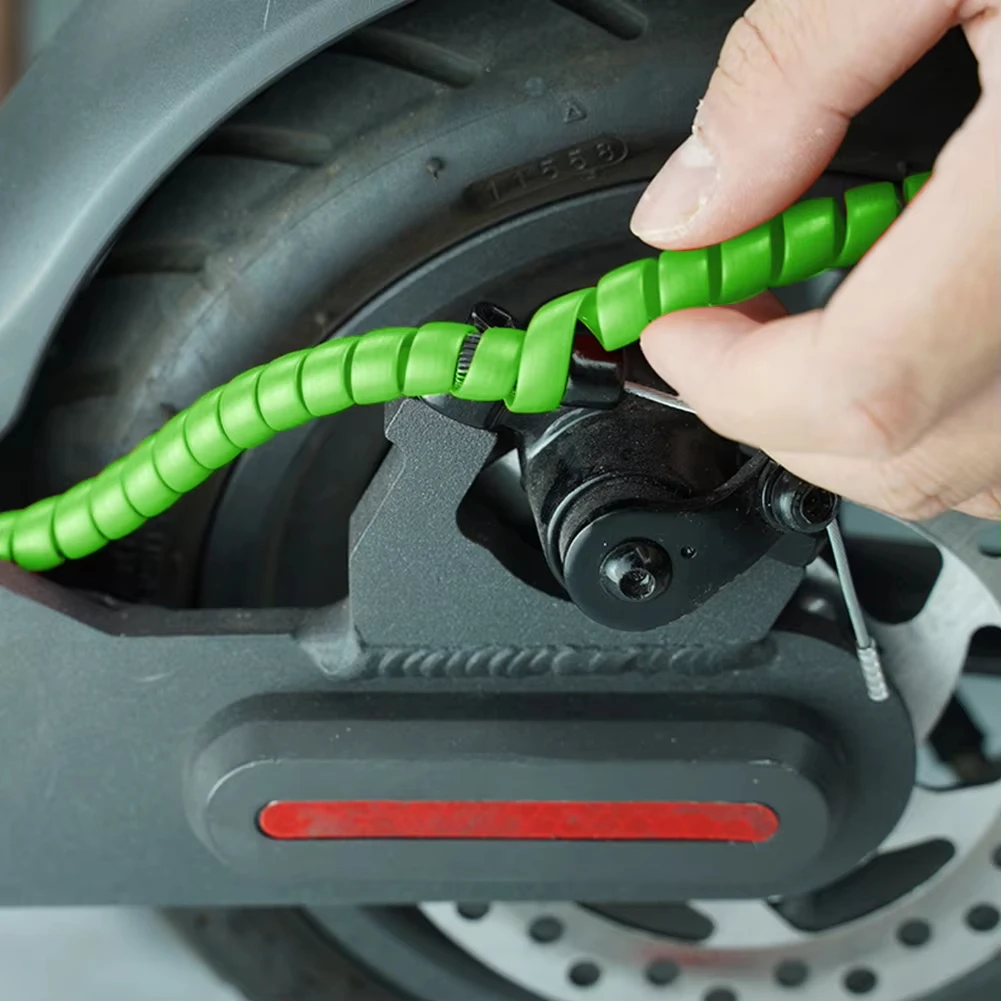 Scooter Brake Hidden Wire - 1.0m Motor Wire Protection Cable, Wire Organizer with Multiple Colors Optional