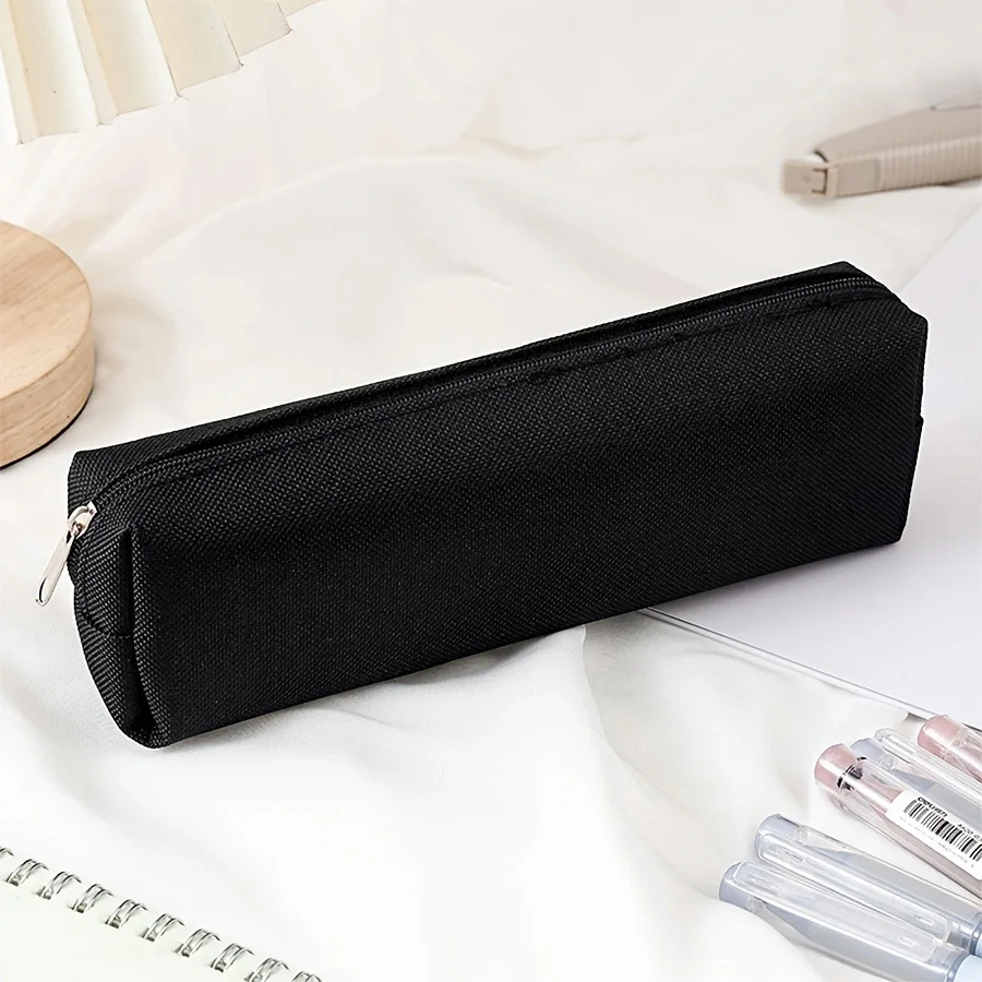 1pc Simple Pencil Case, Portable Pencil Case - Suitable for Office, School, Youth, Girls, Boys, Men and Women!