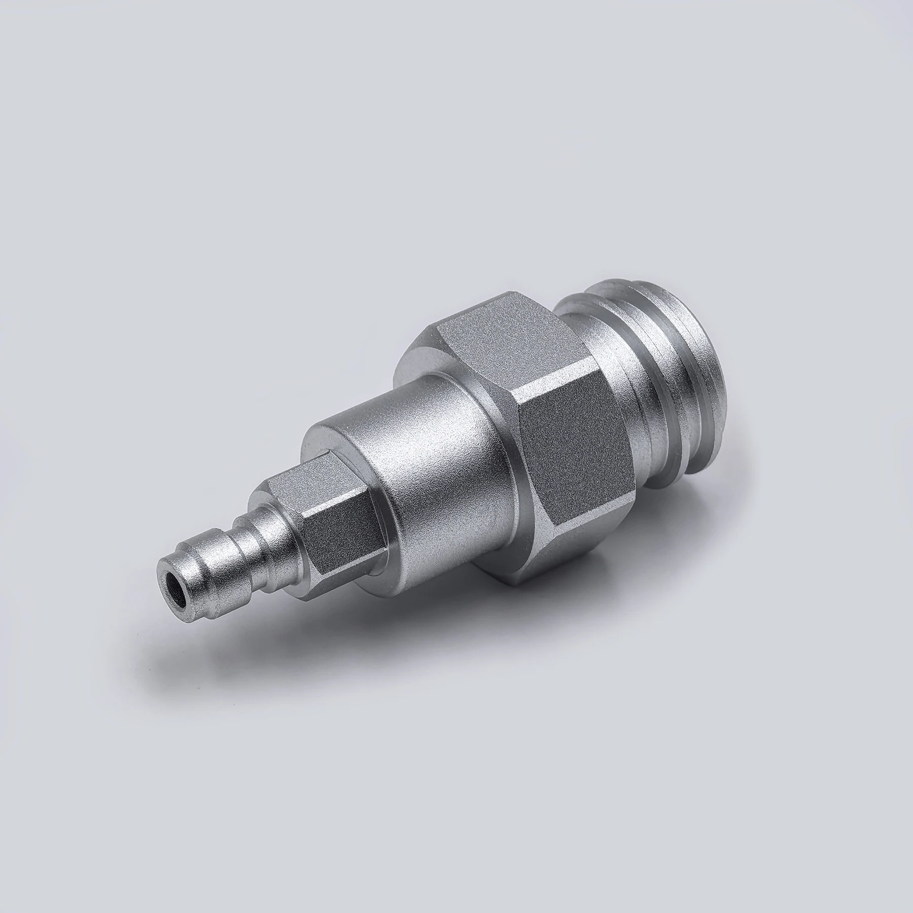 Carbon Dioxide Filling Adapter 8mm Male Quick Disconnect TR21-4 for Soda Water Machine Sparkling Water Maker External CO2 Tank
