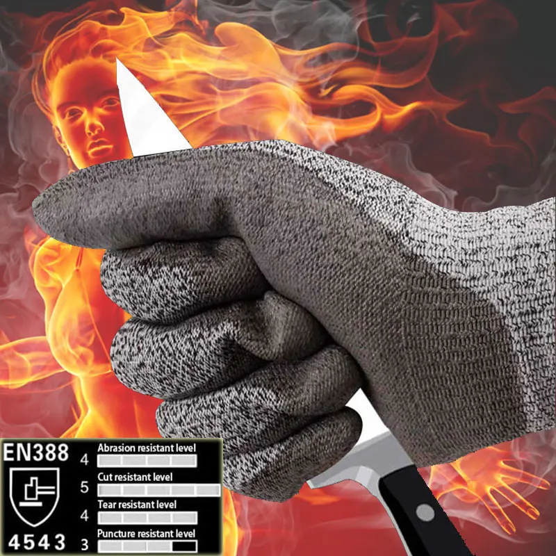 NMSAFETY Nitrile Solvent Gloves Oil Resistant Slip-Resistant Glove Chemical Household Cleaning Tools Waterproof Long Glove