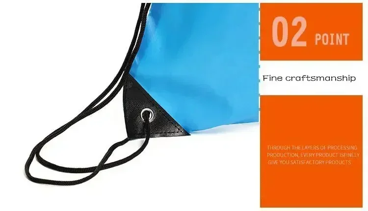 Eco Polyester Bundle Pocket Race Backpack Portable Waterproof Shopping Pack Backpacks Portable Men Women Outdoor Sports Gym Bag