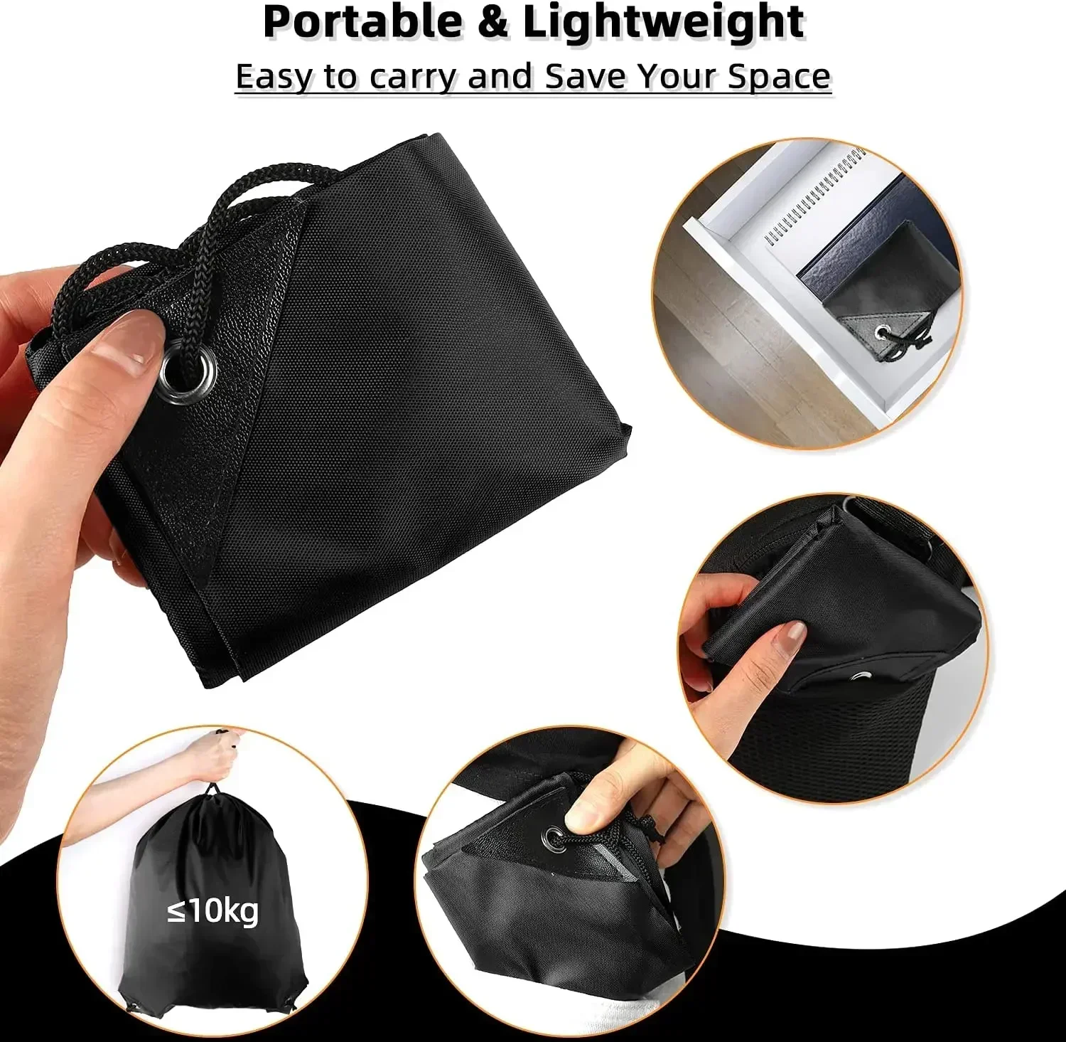 Eco Polyester Bundle Pocket Race Backpack Portable Waterproof Shopping Pack Backpacks Portable Men Women Outdoor Sports Gym Bag