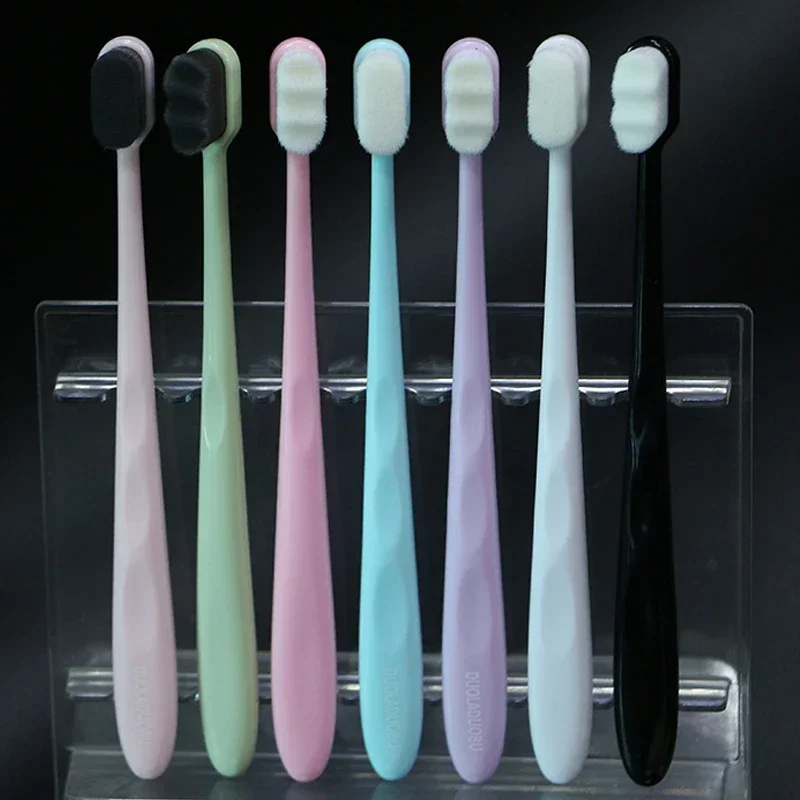 Ultra-fine Soft Toothbrush Million Nano Bristle Adult Tooth Brush Teeth Deep Cleaning Portable Travel Dental Oral Care Brush