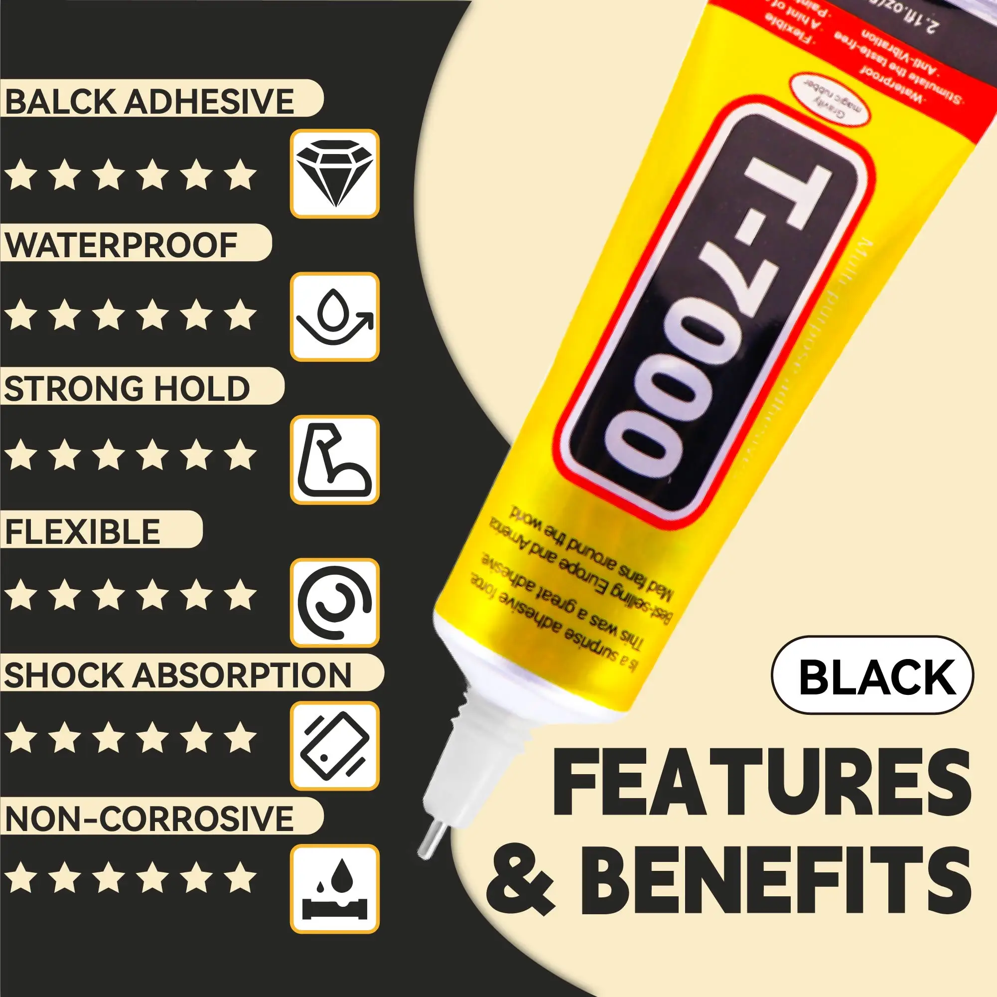 B7000 Contact Phone Repair Adhesive T7000 Frame Battery Cover Glass Repair Glue 15ML 25ML 50ML 110ML