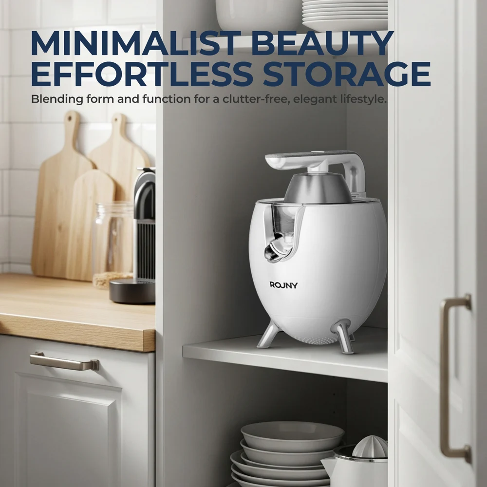 Citrus Juicer, 850W Stainless Steel Orange Lemon Electric Set Juicer, Hard-core Press Juicer, Aluminum Die-casting Handle