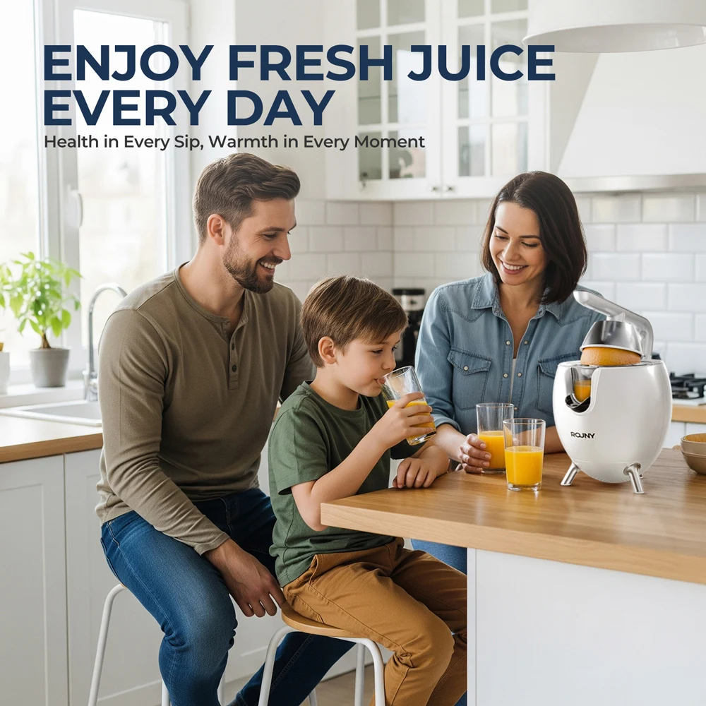 Citrus Juicer, 850W Stainless Steel Orange Lemon Electric Set Juicer, Hard-core Press Juicer, Aluminum Die-casting Handle