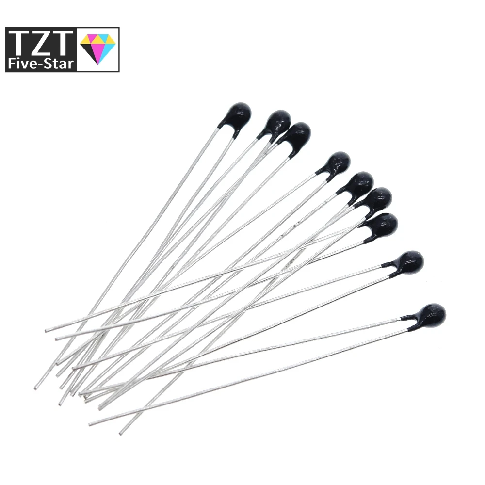 10/30pcs MF52AT MF52 B 3950 NTC Thermistor Thermal Resistor 5% 1K 2K 3K 4.7K 5K 10K 20K 47K 50K 100K