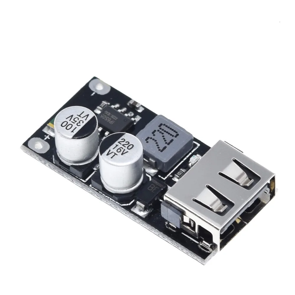 TZT USB QC3.0 QC2.0 USB DC-DC Buck Converter Charging Step Down Module 6-32V 9V 12V 24V to Fast Quick Charger Circuit Board 5V