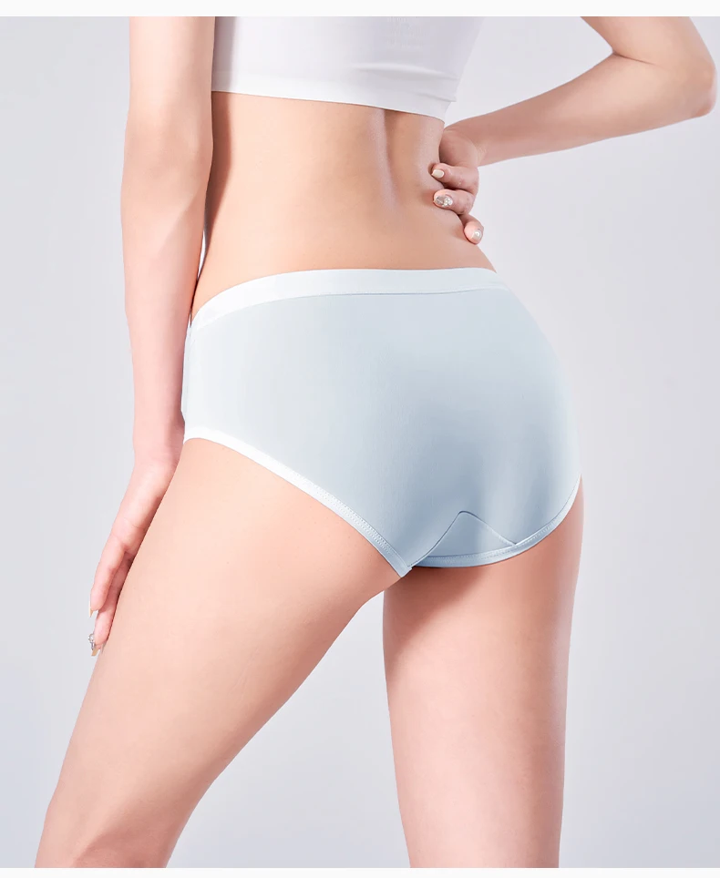 7Pcs Week Pants Cotton Women Panties Breathable Solid Underwear Cute Girls Briefs Soft Underpants Sexy Low Waist Female Lingerie