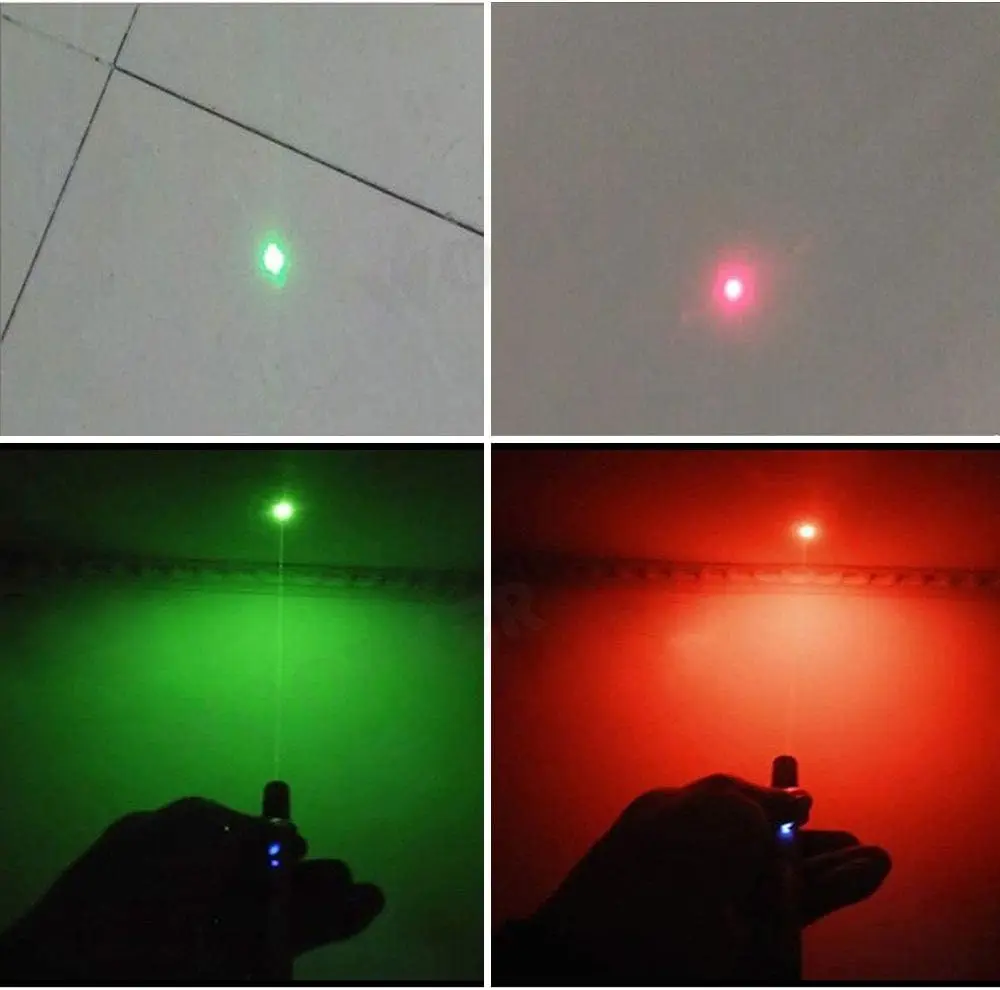 (Do not provide batteries)Cat Keychain Fun Green Light Portable Laser pointer LED Training Torch Pet Cat Tickle Toy