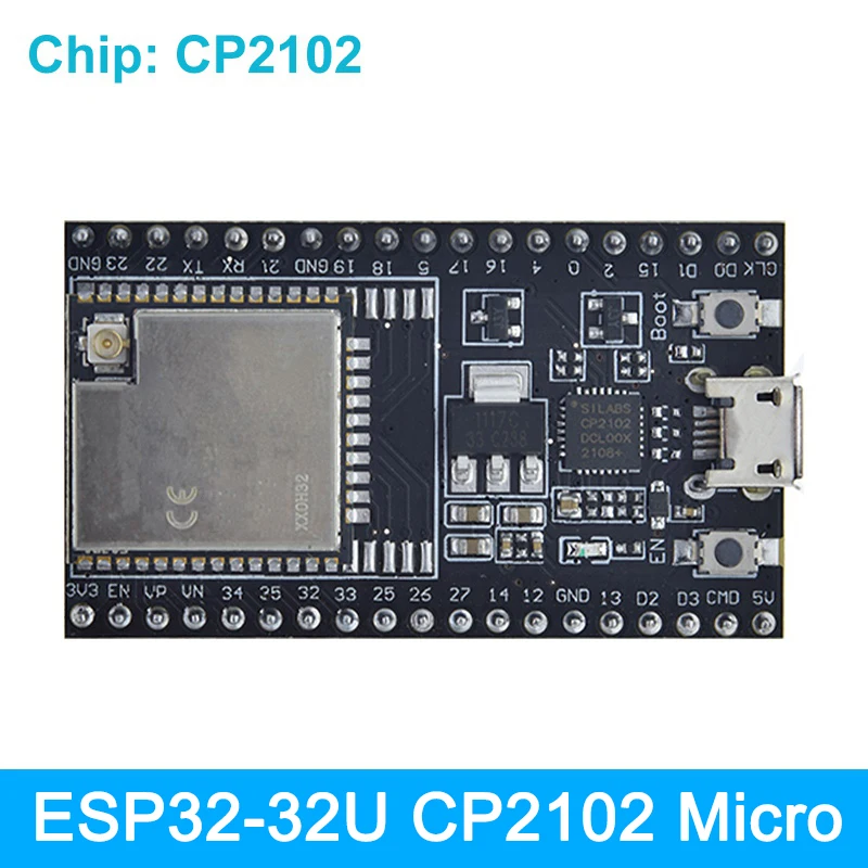 TZT ESP32 Development Board WiFi+Bluetooth Ultra-Low Power Consumption Dual Core ESP-32E ESP-32S ESP32-32D ESP32-32U ESP 32