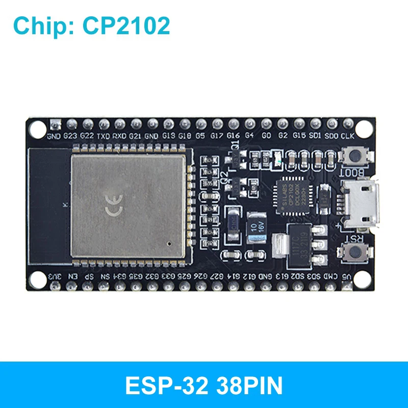 TZT ESP32 Development Board WiFi+Bluetooth Ultra-Low Power Consumption Dual Core ESP-32E ESP-32S ESP32-32D ESP32-32U ESP 32