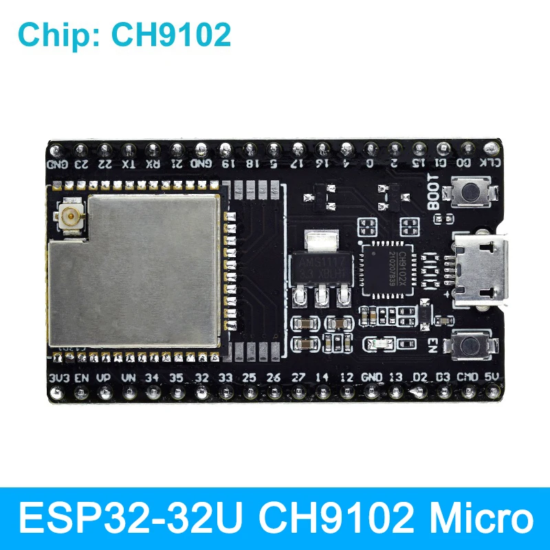 TZT ESP32 Development Board WiFi+Bluetooth Ultra-Low Power Consumption Dual Core ESP-32E ESP-32S ESP32-32D ESP32-32U ESP 32