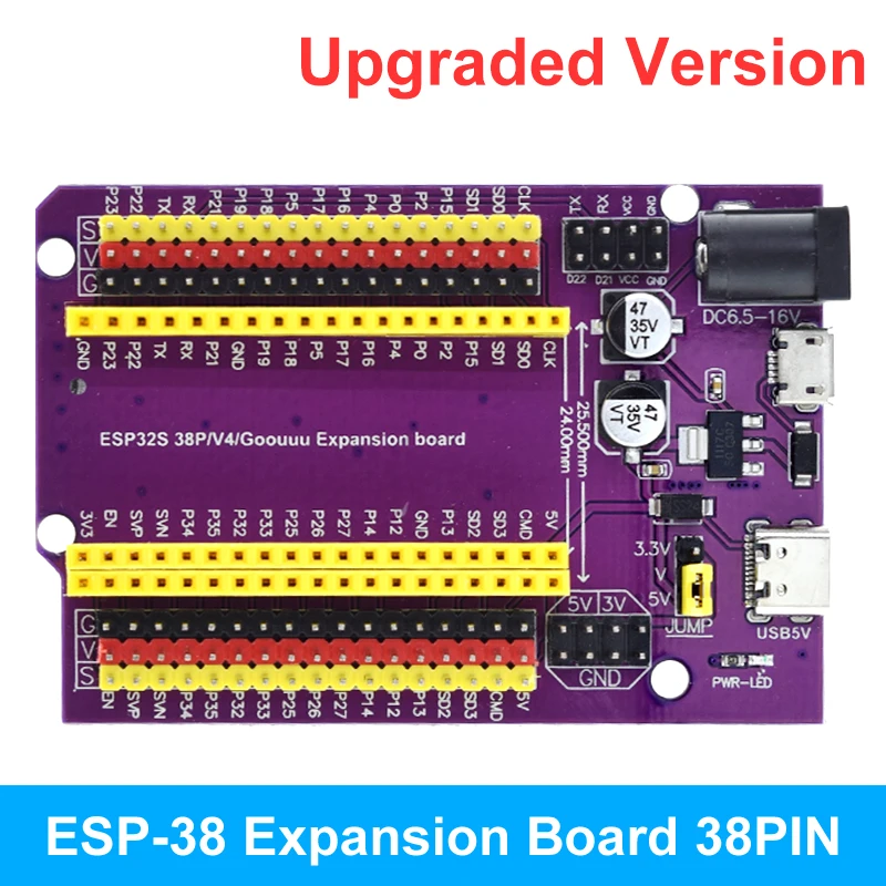 TZT ESP32 Development Board WiFi+Bluetooth Ultra-Low Power Consumption Dual Core ESP-32E ESP-32S ESP32-32D ESP32-32U ESP 32