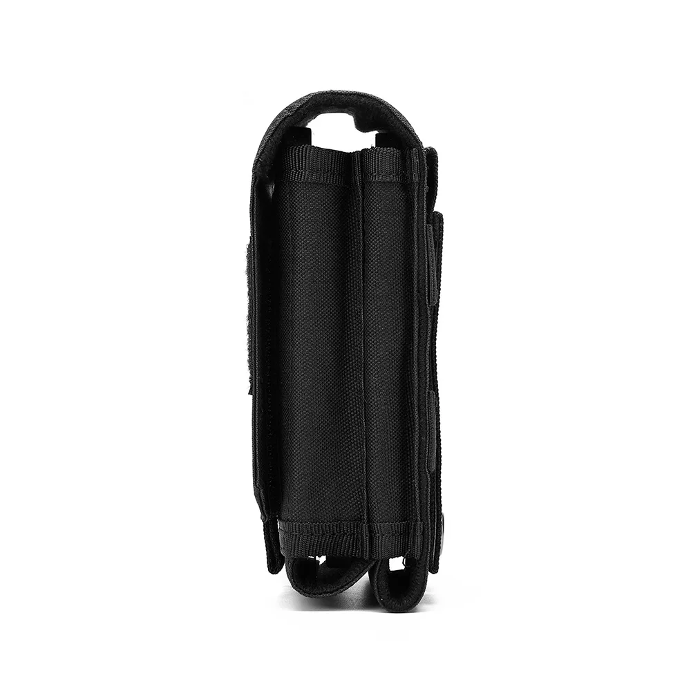 Double Molle Laser Cell Phone Pouch Tactical Belt EDC Pouch Holder Waist Accessories Bag Outdoor Camping Mobile Phone Pack Bag