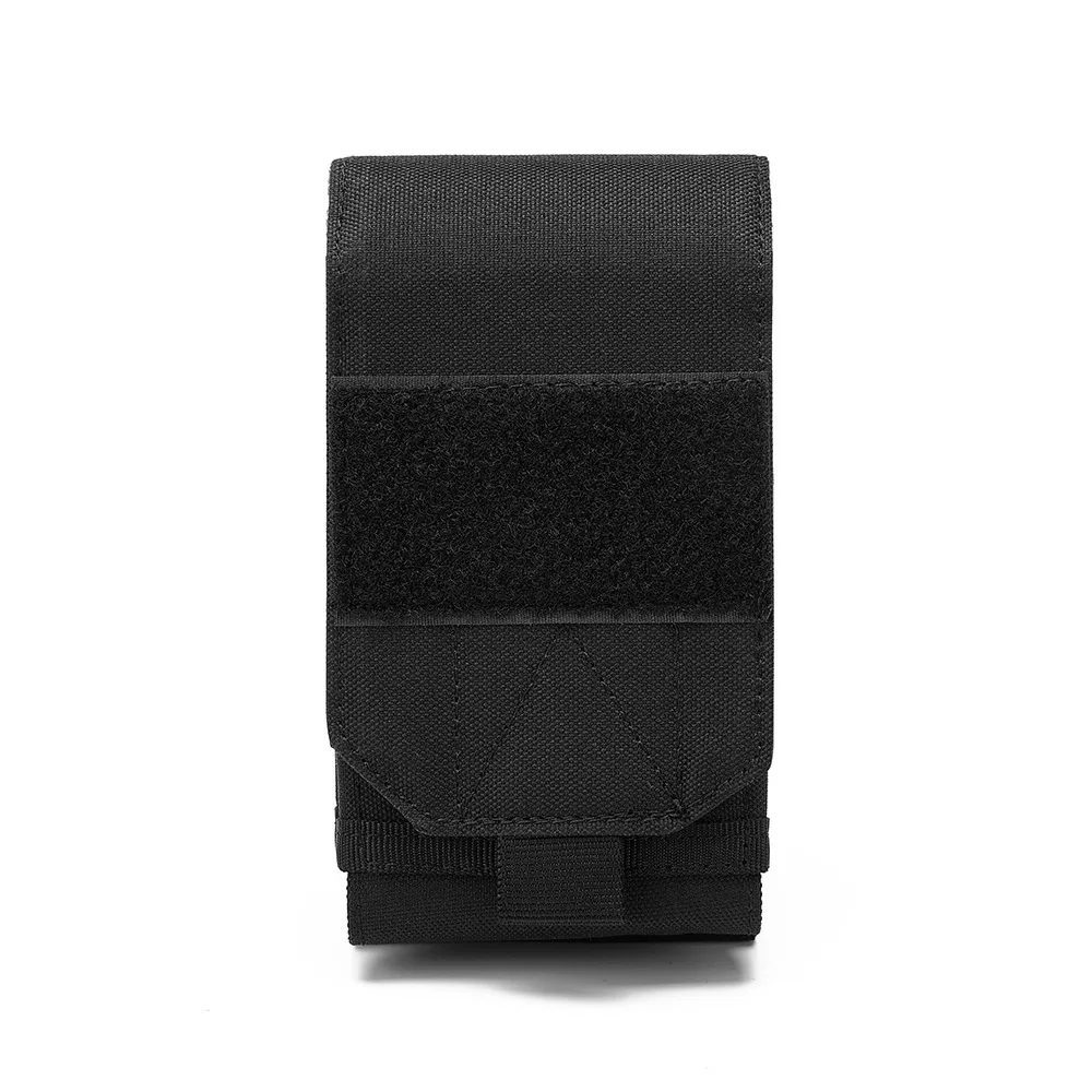 Double Molle Laser Cell Phone Pouch Tactical Belt EDC Pouch Holder Waist Accessories Bag Outdoor Camping Mobile Phone Pack Bag