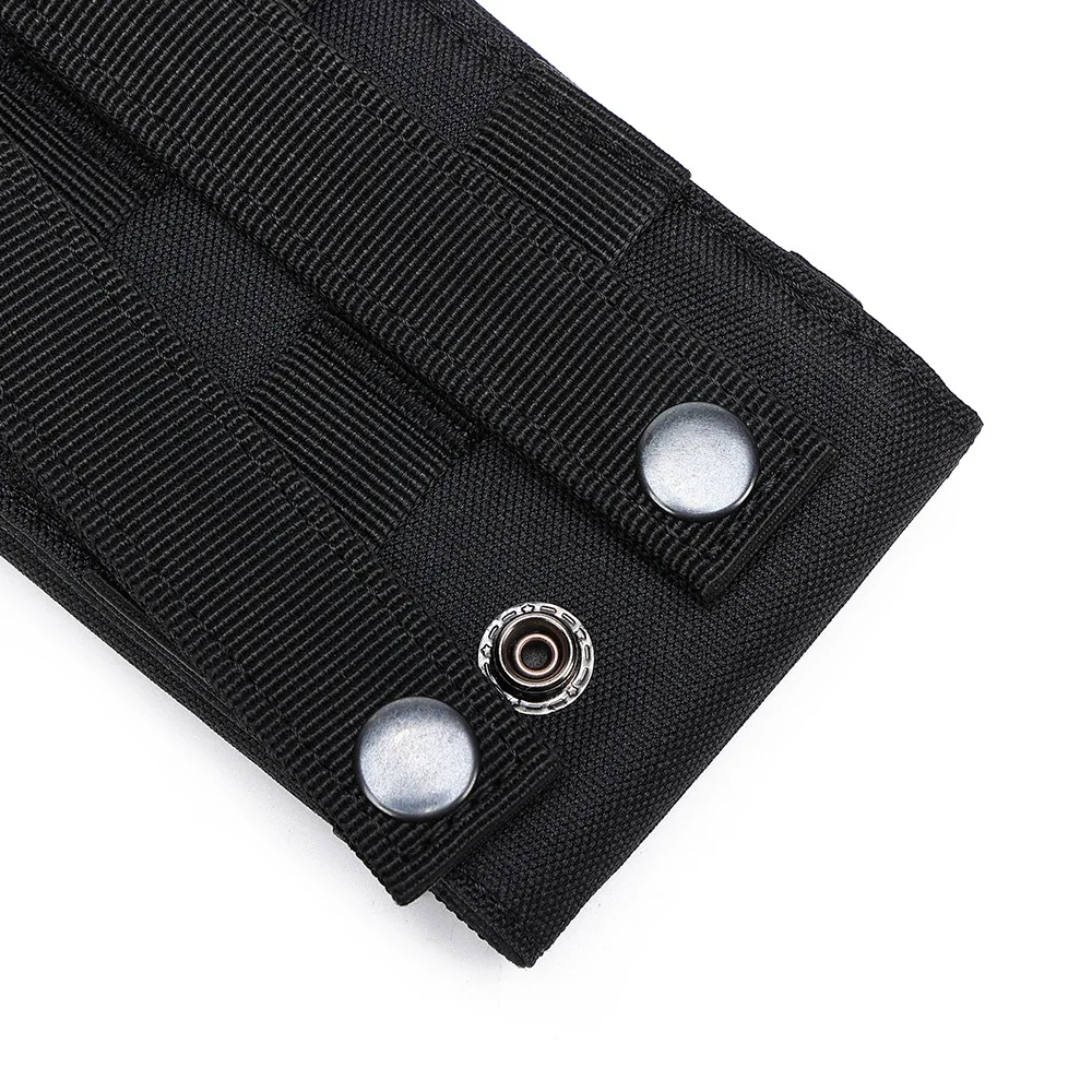 Double Molle Laser Cell Phone Pouch Tactical Belt EDC Pouch Holder Waist Accessories Bag Outdoor Camping Mobile Phone Pack Bag