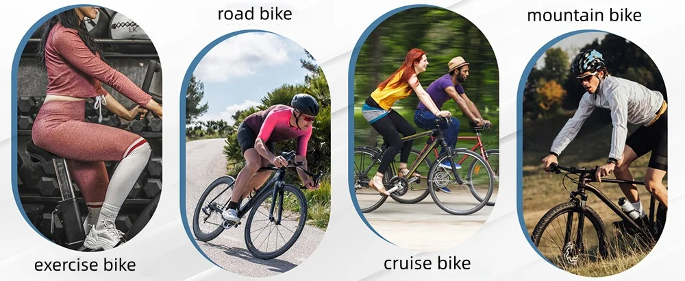 Women's Men's Dual Shock Absorbing Bike Seat, Comfortable Thickened Super Soft Mountain Bike Seat, Universal Bicycle Accessories