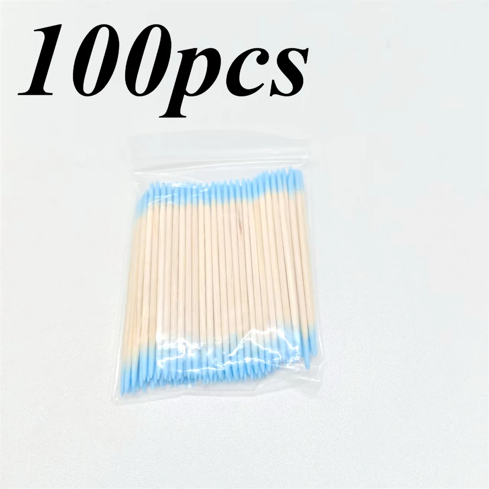 100/300/500/700/900Pcs Double Tip Headed Cotton Swabs ,For Tattooed Eyebrows Beauty Makeup Tools For Wiping, Nail Polish Wiping