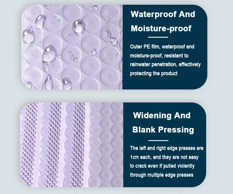 50Pcs Purple Bubble Mailers Bubble Padded Mailing Envelopes Mailer Poly for Packaging Self Seal Shipping Bag Bubble Padding