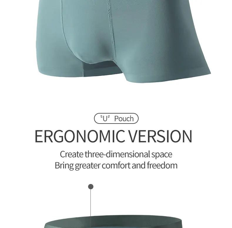 MiiOW 3Pcs Modal Man Underwear Boxer Men Hip Raise Antibacterial Cuecas Sexy Men's Panties Boxers Shorts Underpants Boxershorts