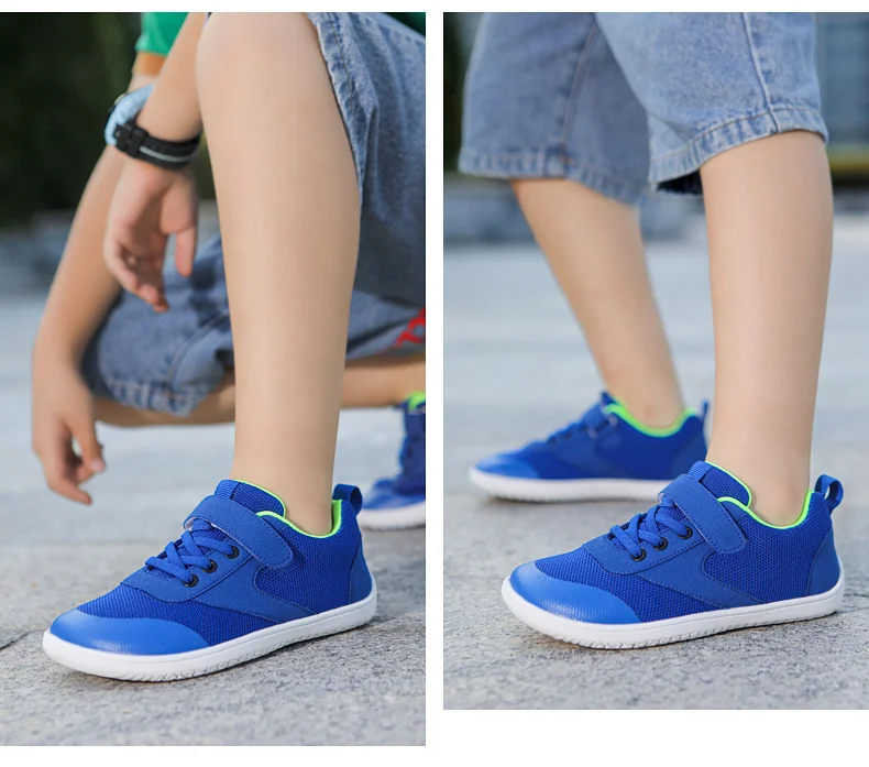 New Boys Girls Sneakers Kids Wide Barefoot Shoes Naturally Splay Shoes Toddler Little Big Kid
