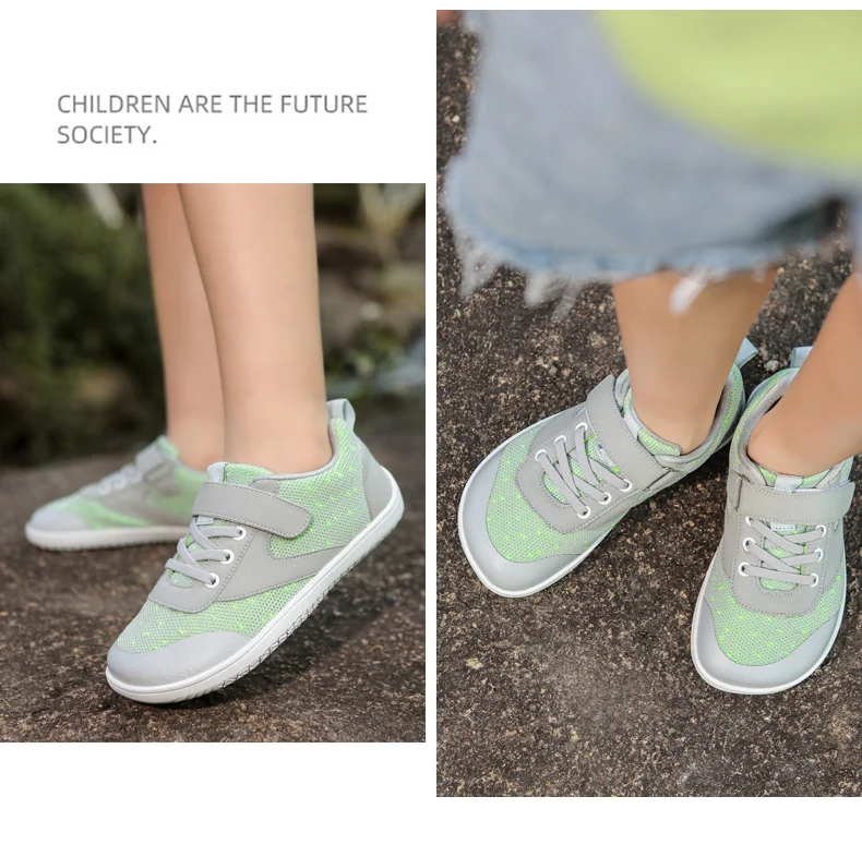 New Boys Girls Sneakers Kids Wide Barefoot Shoes Naturally Splay Shoes Toddler Little Big Kid