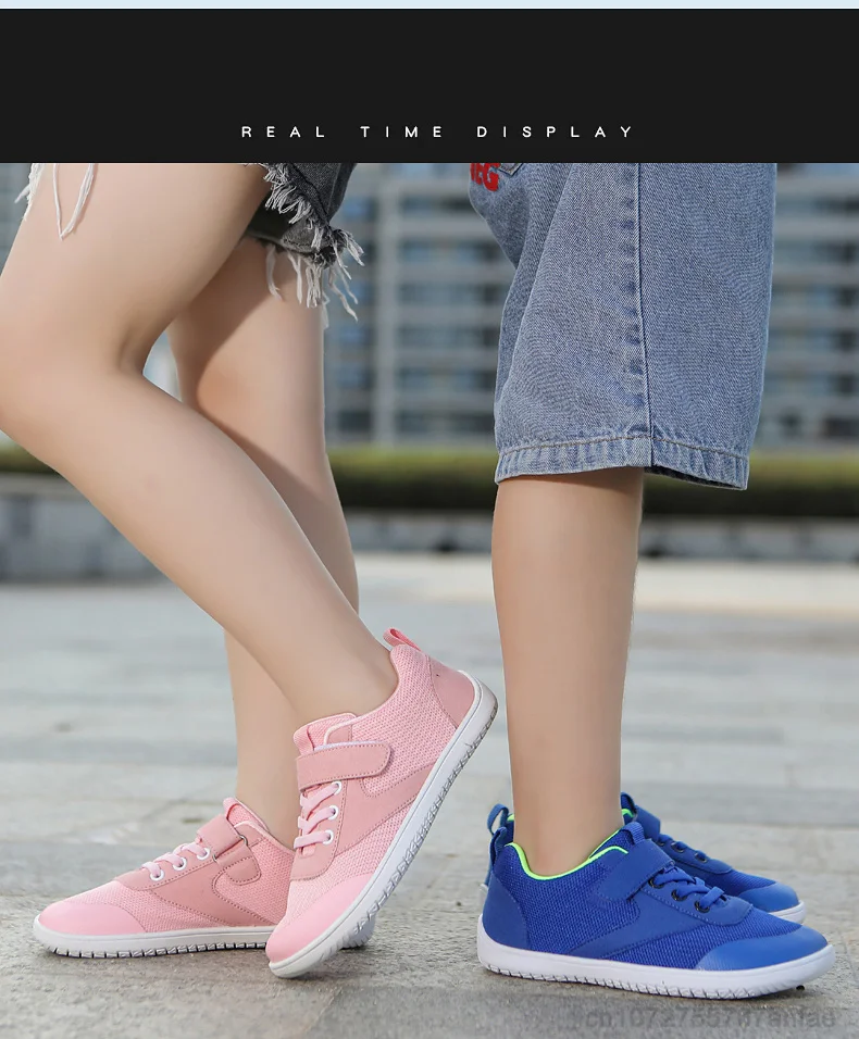 New Boys Girls Sneakers Kids Wide Barefoot Shoes Naturally Splay Shoes Toddler Little Big Kid