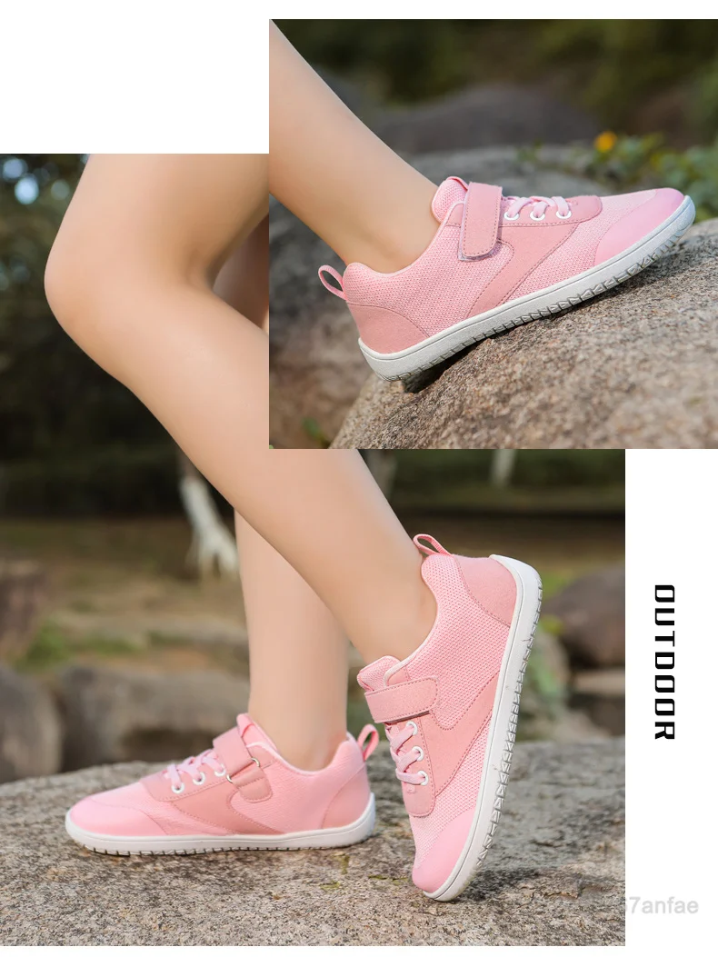 New Boys Girls Sneakers Kids Wide Barefoot Shoes Naturally Splay Shoes Toddler Little Big Kid
