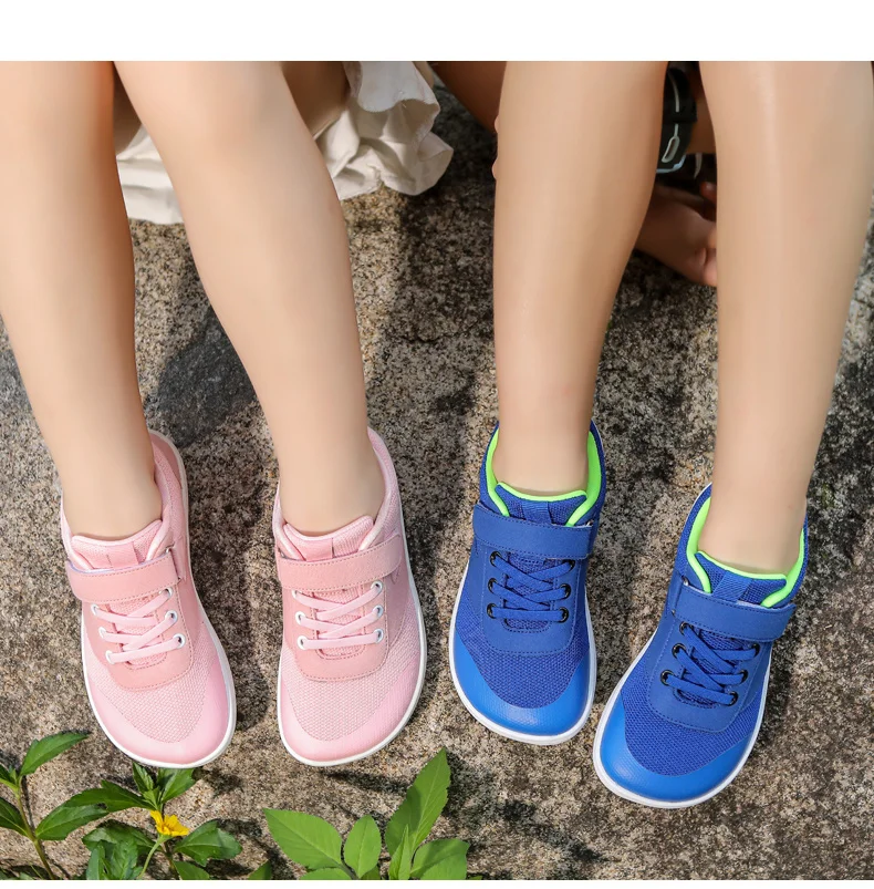 New Boys Girls Sneakers Kids Wide Barefoot Shoes Naturally Splay Shoes Toddler Little Big Kid