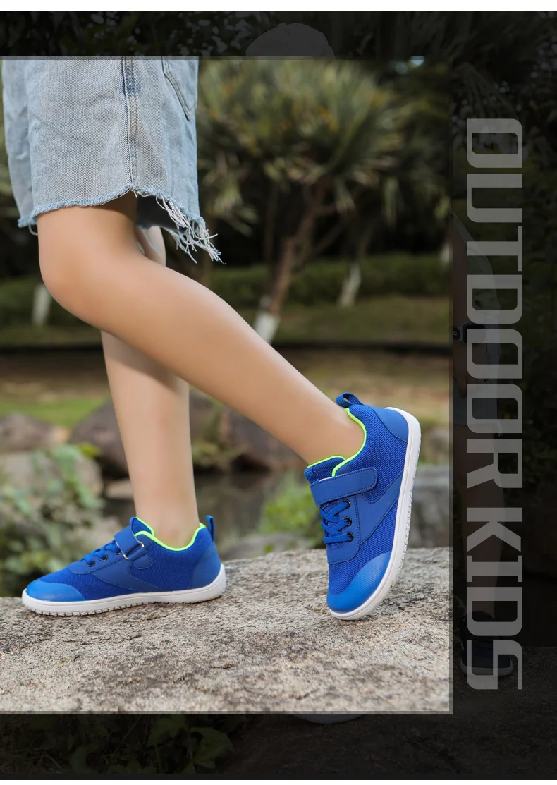 New Boys Girls Sneakers Kids Wide Barefoot Shoes Naturally Splay Shoes Toddler Little Big Kid