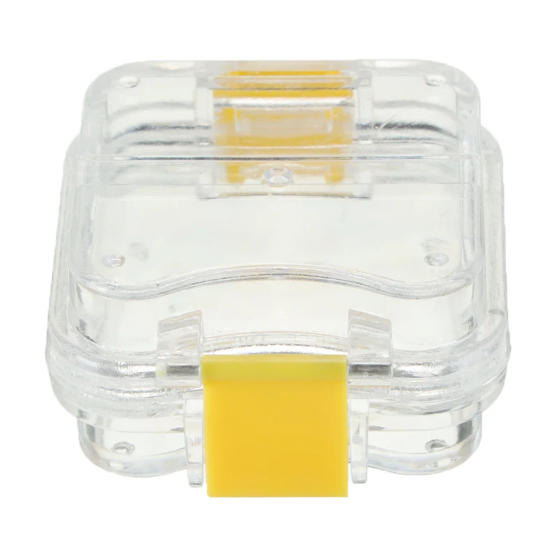 10/50pcs Bag Small Dental Crown Box With Transparent Flexible Film Inside Denture Storage Material Plastic Teeth Tool