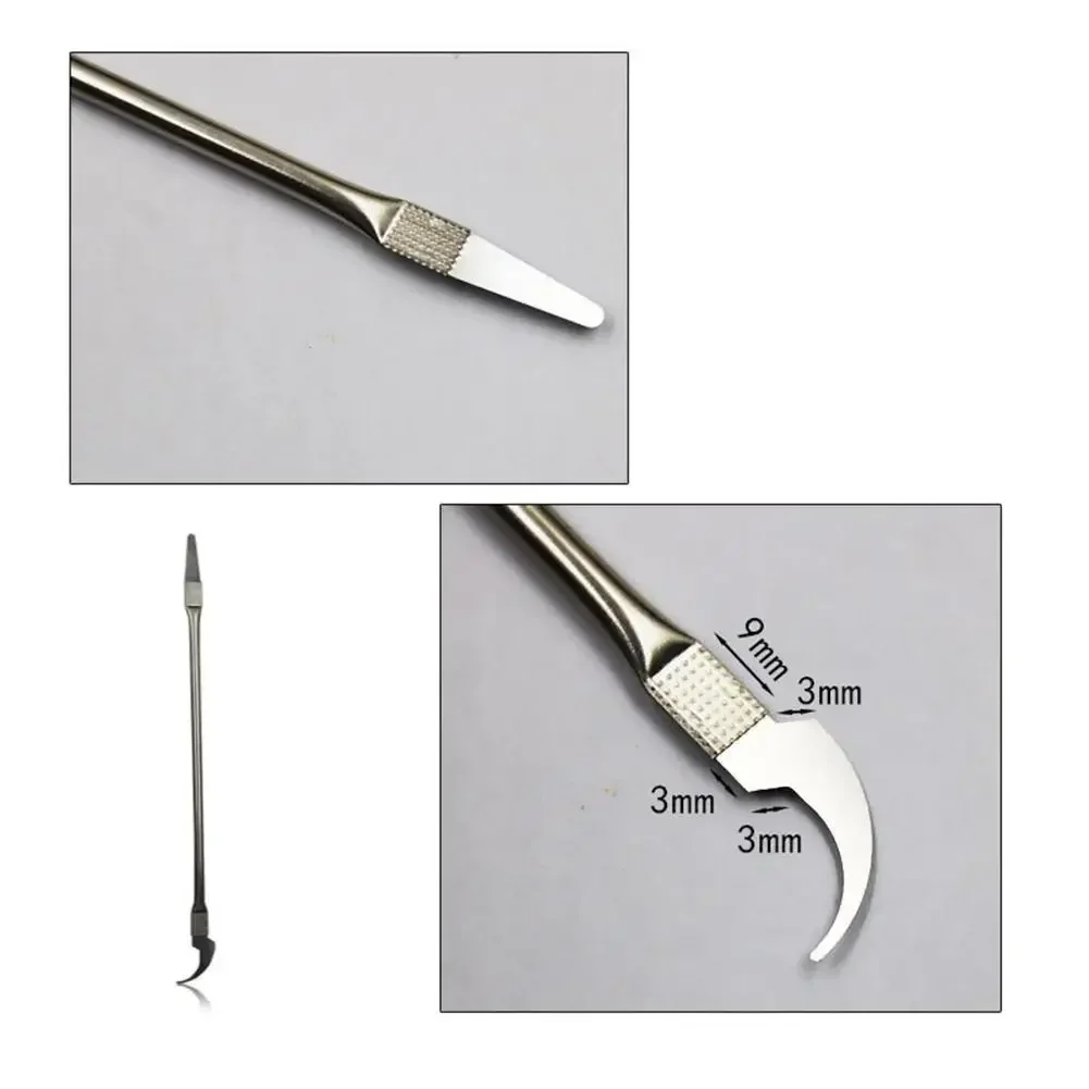 8pcs CPU IC Glue Remover C Chip Repair Phone Repair Tool Thin Blades Piratical Repair Hand Tool For Mobile Phone Computer