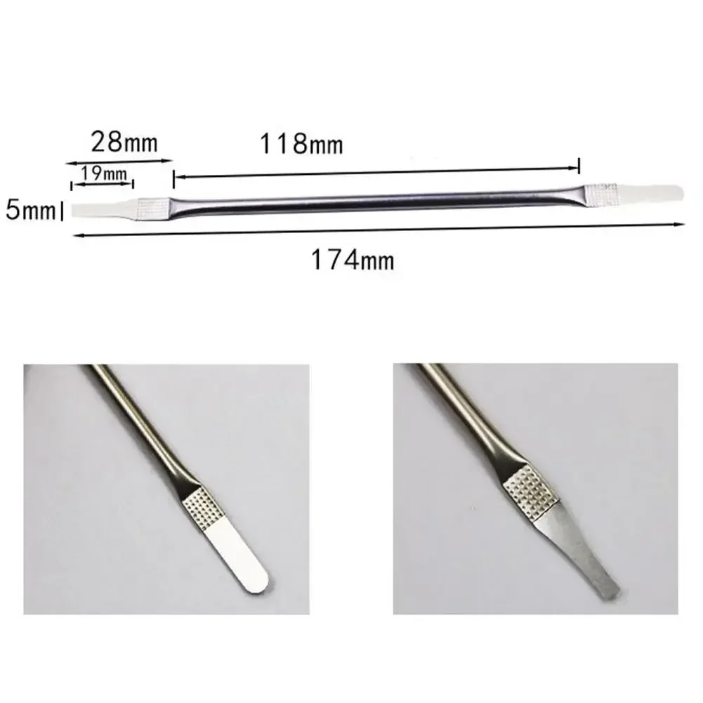 8pcs CPU IC Glue Remover C Chip Repair Phone Repair Tool Thin Blades Piratical Repair Hand Tool For Mobile Phone Computer