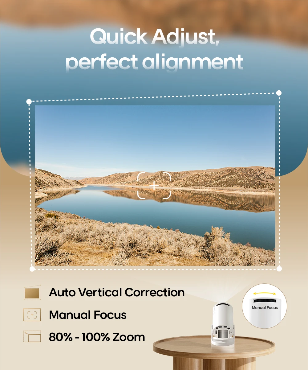 MAGCUBIC Projector HY300 PRO 8K Android 14 Dual Wifi6 290ANSI Allwinner H726 BT5.4 1080P 1280*720P Home Cinema Outdoor Projetor