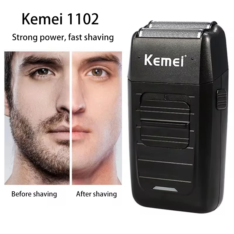 Kemei Professional Electric Hair Clipper Kit Rechargeable Hair Trimmer Shaver For Men USB Charging Beard Razor KM-2797 KM-1102