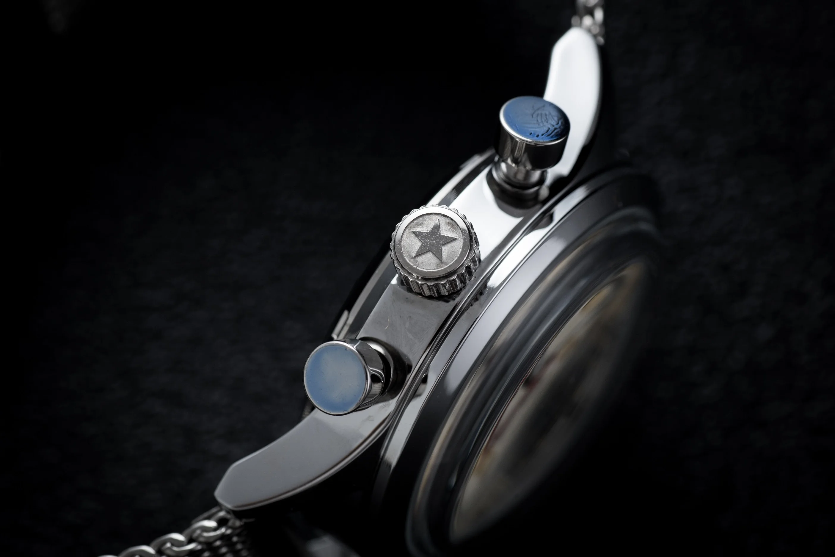 DD38mm/40mm 1963 Homage Men Watches Bubble Dome Glass Beat Quartz Clock Waterproof 3Bar Business Luxury Vintage Pilot Men Watch