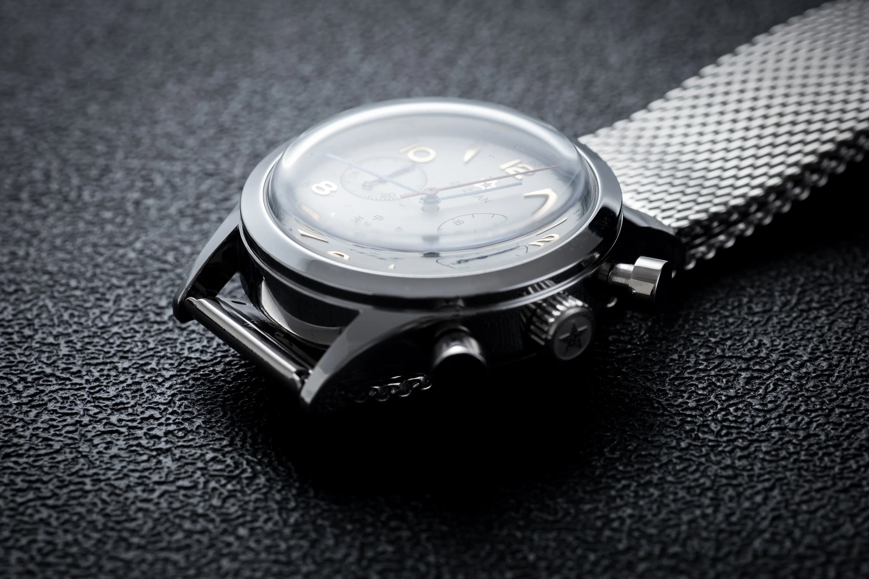 DD38mm/40mm 1963 Homage Men Watches Bubble Dome Glass Beat Quartz Clock Waterproof 3Bar Business Luxury Vintage Pilot Men Watch