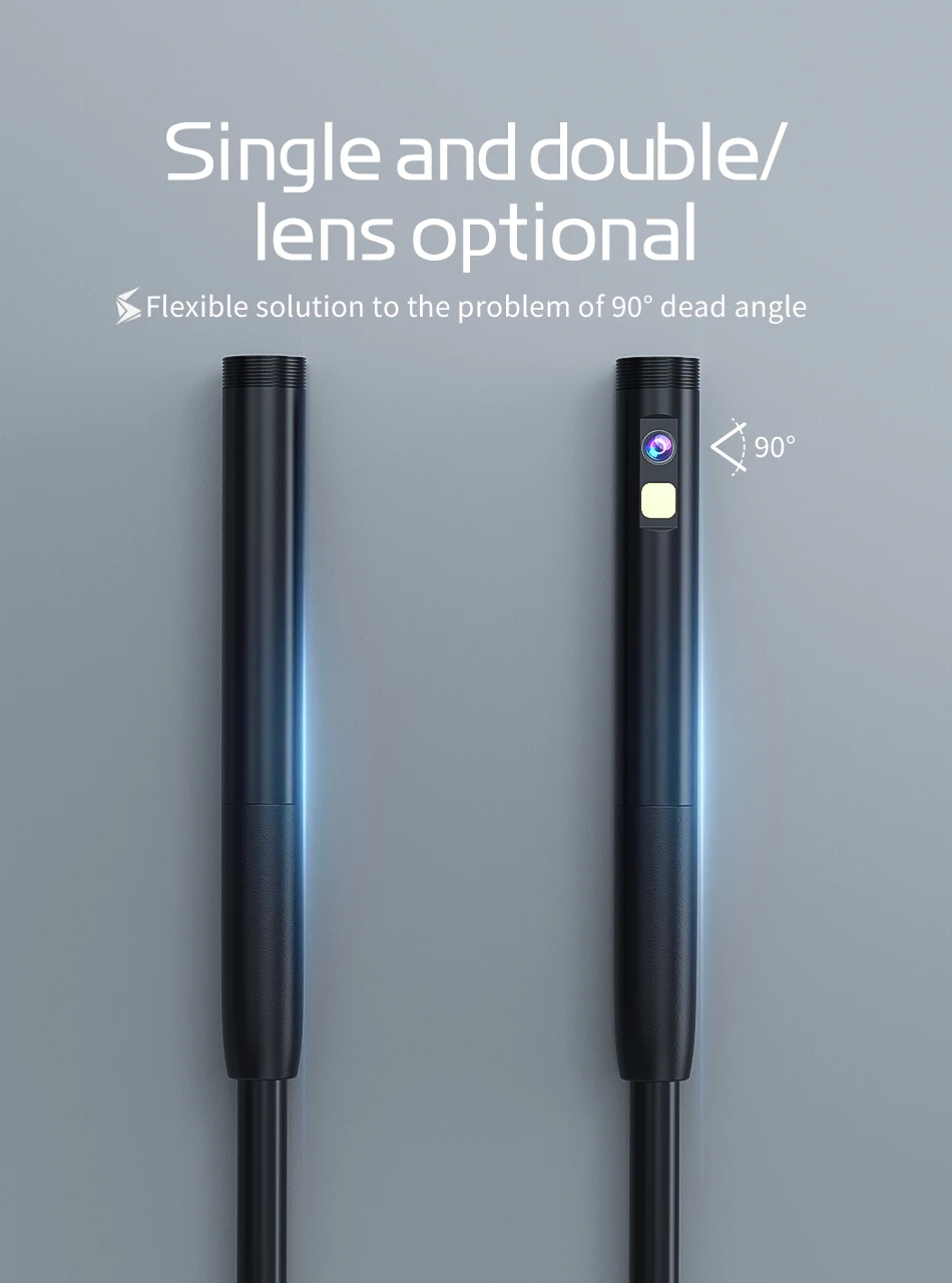 8mm Endoscope Camera 720P HD USB Endoscope With 8 LED 1/2/5/10M Flexible Cable Waterproof Inspection Borescope for Android PC