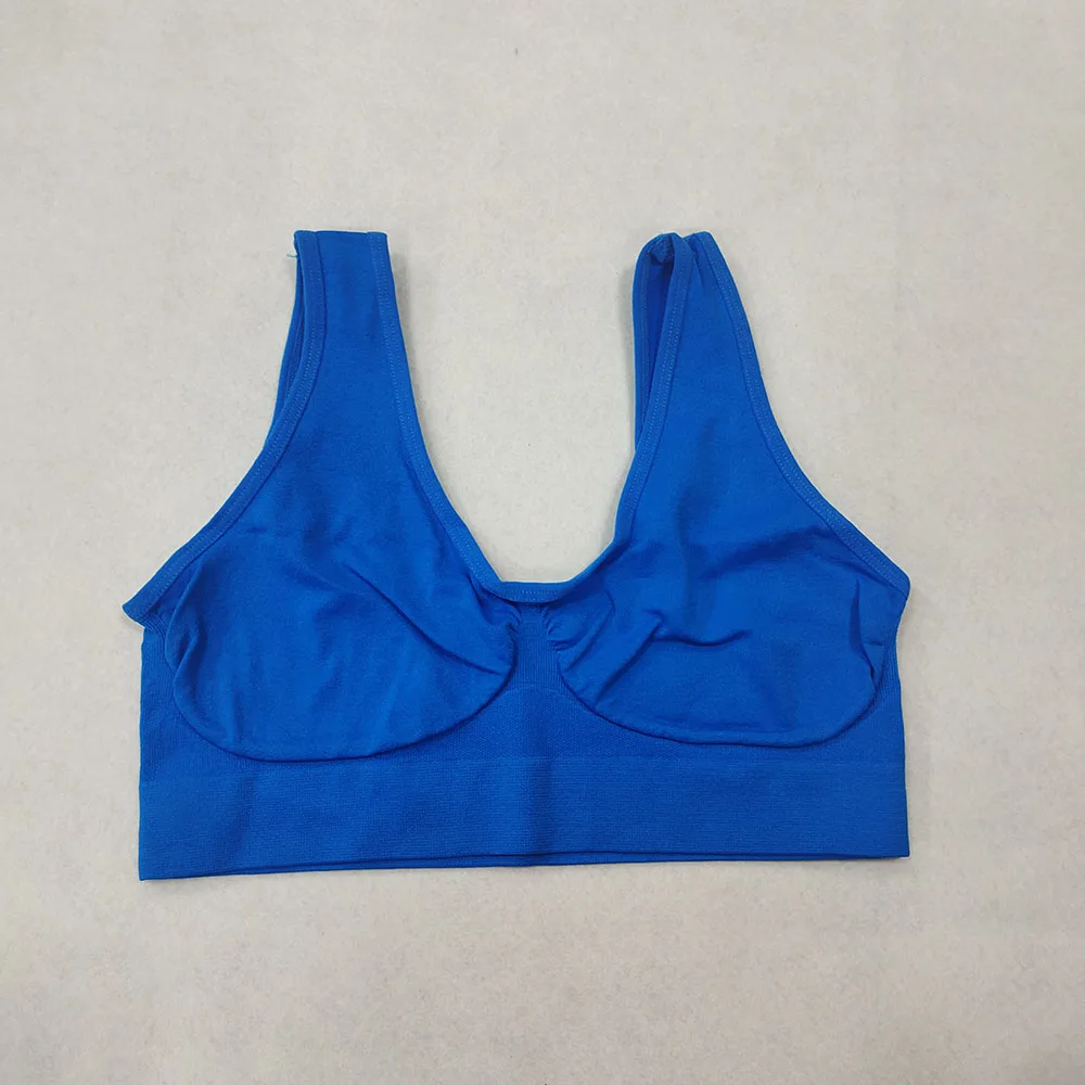 unlined Seamless Bra Vest Women sleep Underwear yoga sports Brassiere Big Size Top no sponge insert pad Bralette