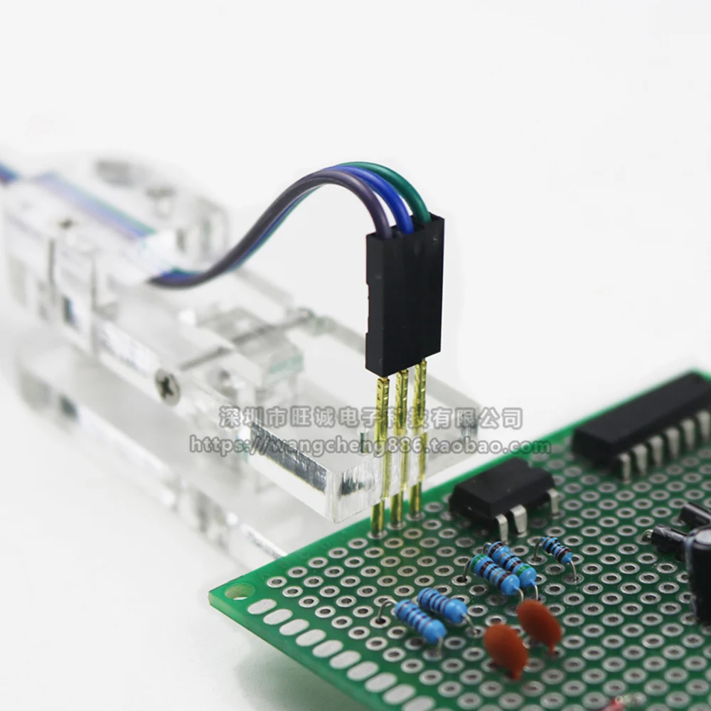 Test stand PCB Clip Single/Double 1.27/2.0/2.54mm Spacing Clamp Fixture Pogo Pin Download Program Burn With Box DuPont