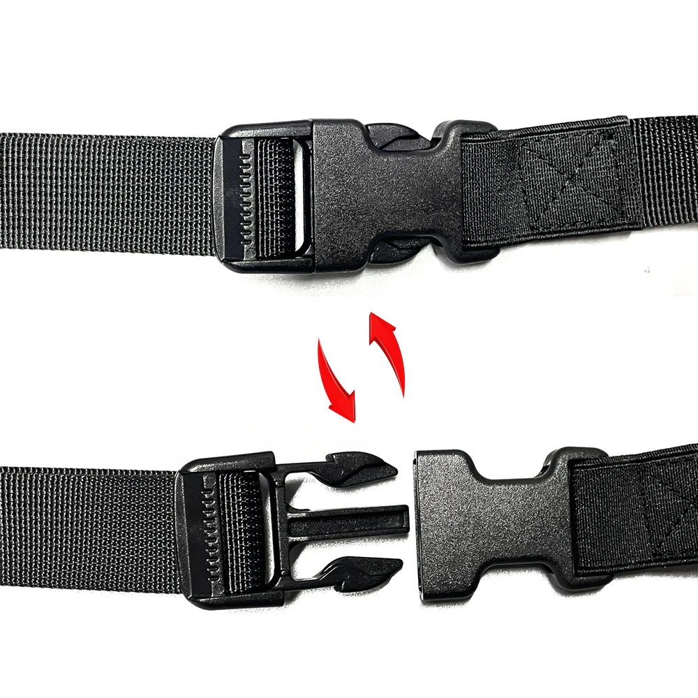 1.5" Tactical Thigh Strap for Holster Thigh Belt Elastic Thigh Strap Leg Hanger Band Leg Strap holster with Quick Release Buckle