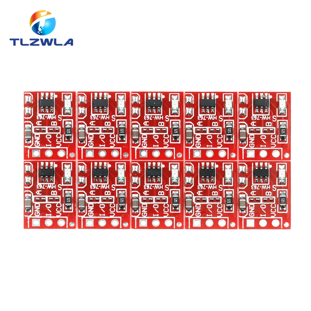 10PCS/LOT NEW TTP223 Touch Button Module Capacitor Type Single Channel Self Locking Touch Switch Sensor