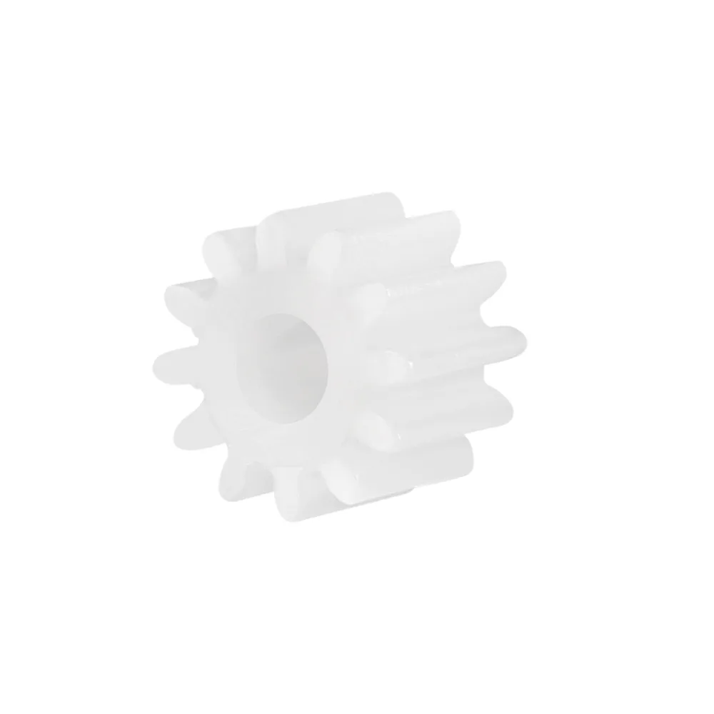Uxcell 50Pcs 2mm Hole Diameter 082/142A 5x5/4.5x8mm Plastic Shaft Gear with 8/14 Teeth Toy Accessories for DIY Car Robot Motor