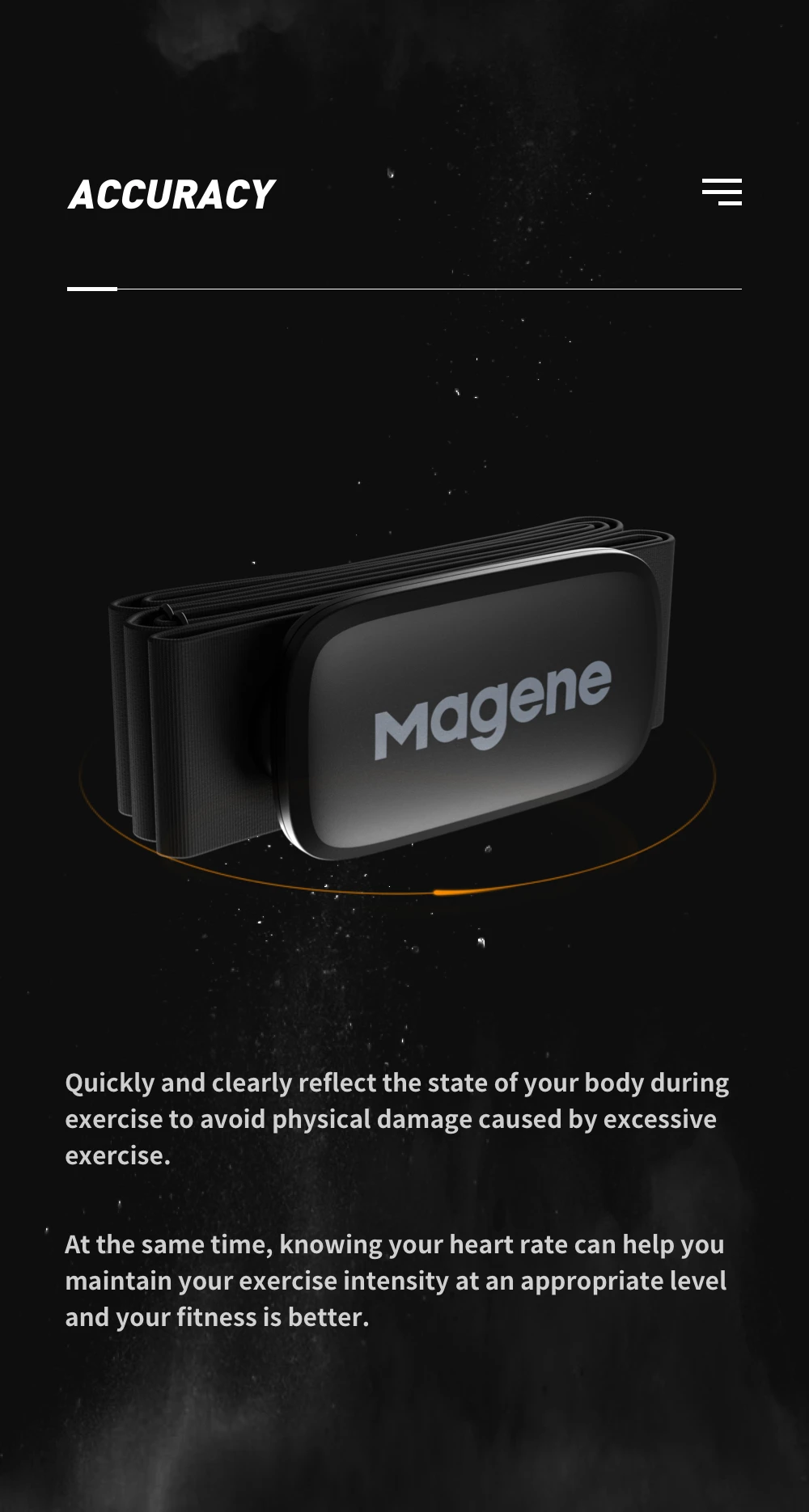 Magene H64 Heart Rate Monitor Mover Bluetooth ANT Sensor With Chest Strap Computer Bike Wahoo Garmin BT Sports