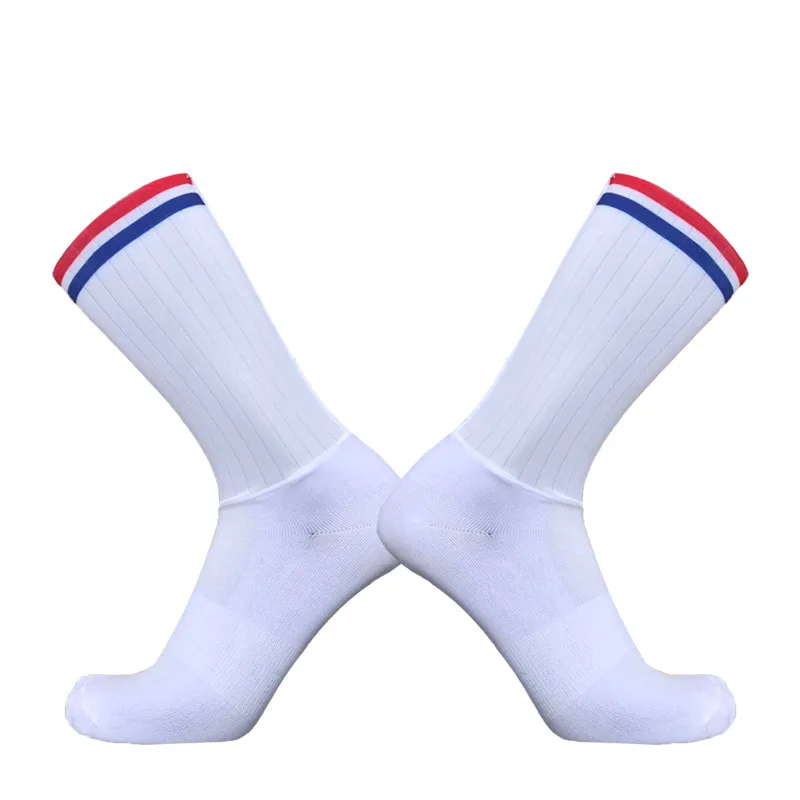 New Summer Breathable Cycling Socks Men Anti Slip Seamless Aero Bike Wearproof Road Calcetines Ciclismo