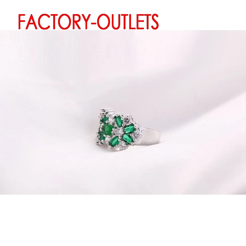 925 Sterling Silver Bridal Ring Fashion Jewelry Cubic Zirconia Prong Setting Best Gift For Women Girls Engagement Anniversar