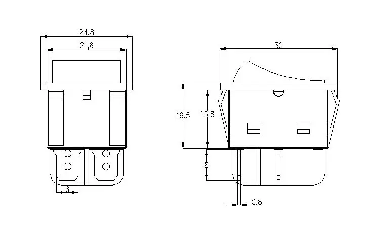 On Off 30A/250V 16A/250V Heavy Duty 4 Pin T85 Rocker Switch With Light 12V 24V 110V 220V 380V