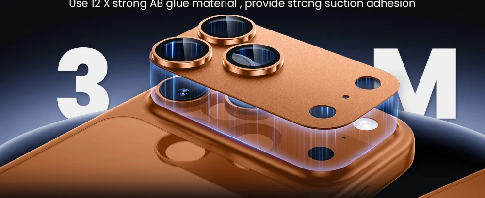 NNBILI For iPhone 17 18 Pro Max Camera Lens Protector Strong Adsorption Metal Tempered Glass Camera Screen Full Protective Cover